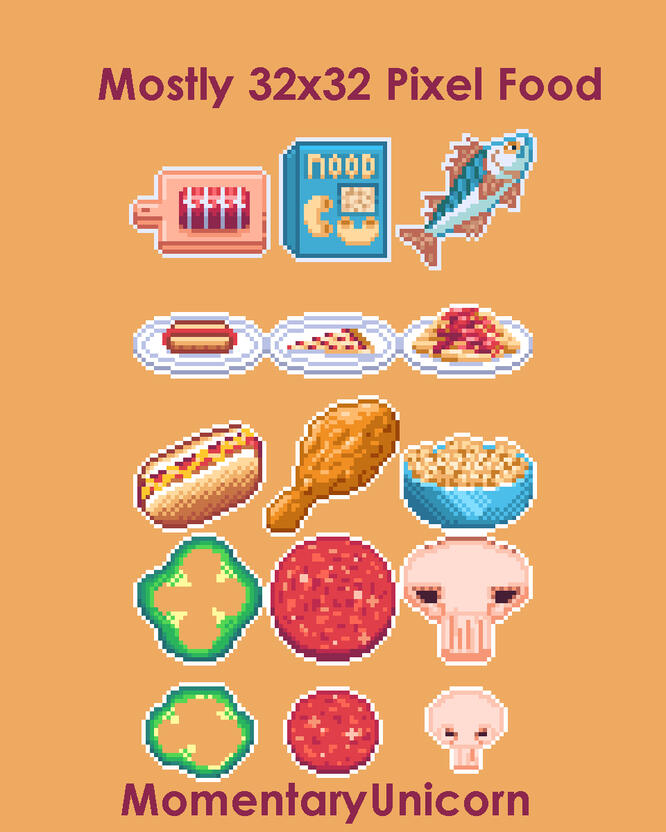Pixel Food